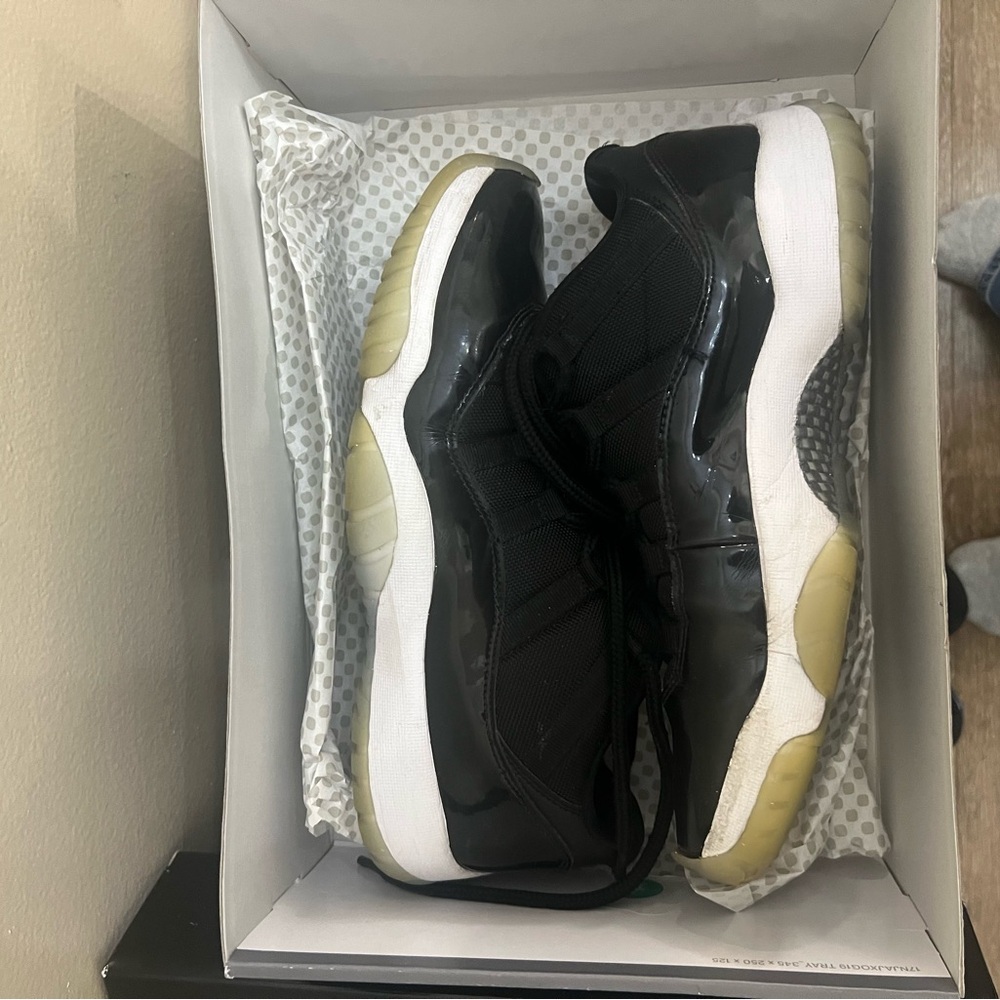 Jordan Retro Low Black and White Sneakers